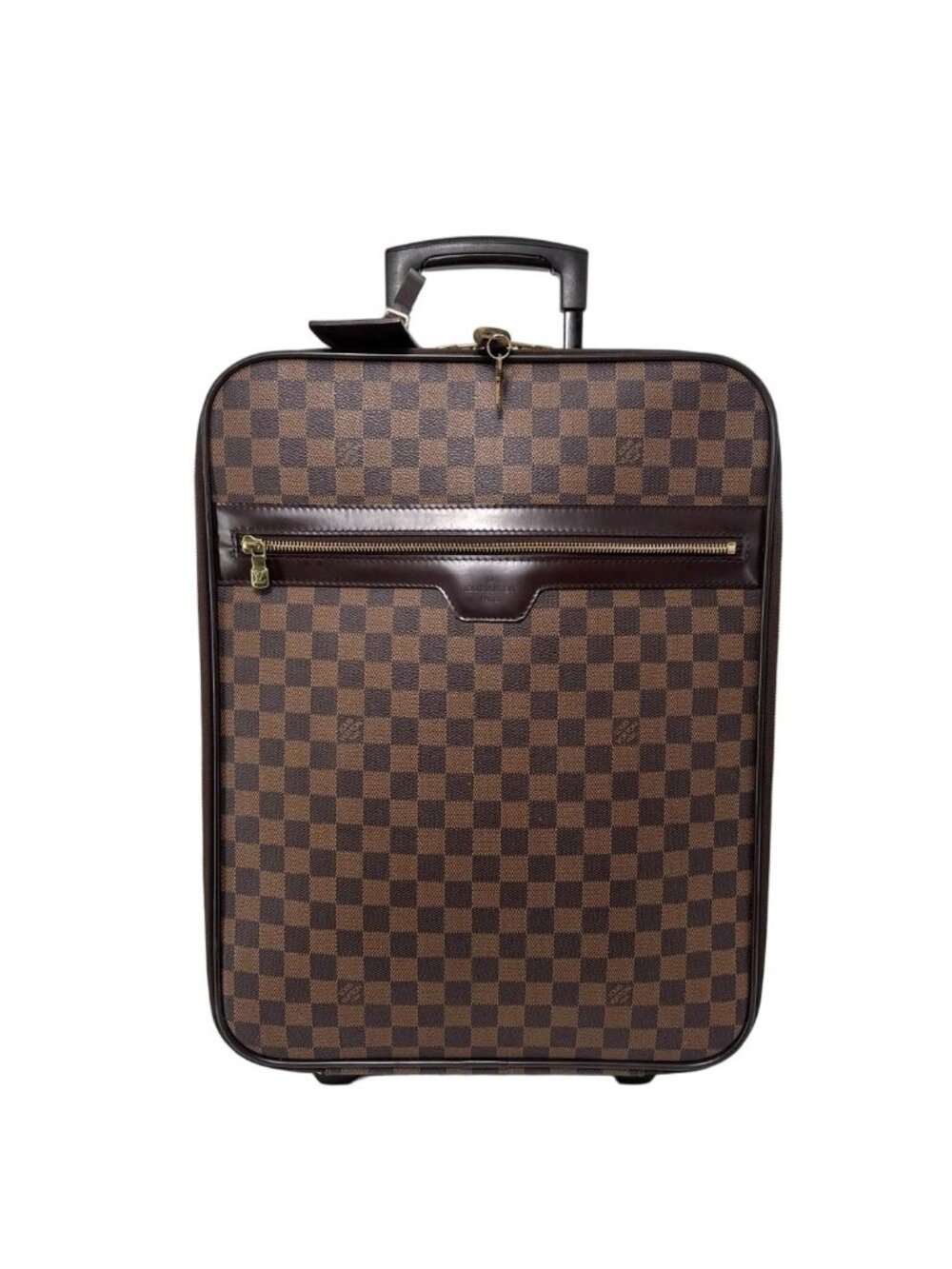 Louis Vuitton Super Damier Pegase 45 Travel Bag Carry on Allowed